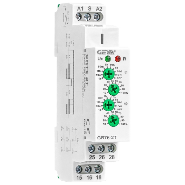 GRT6-2T雙延時型時間繼電器