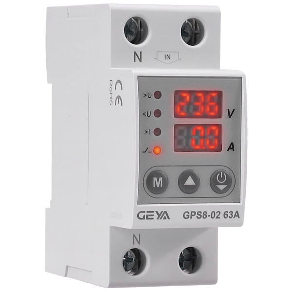 GPS8-02自復位數顯電壓/電流保護器