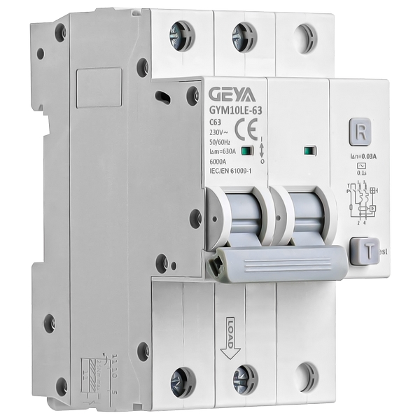 GYM10LE-63 型剩余電流動作斷路器 (RCBO)