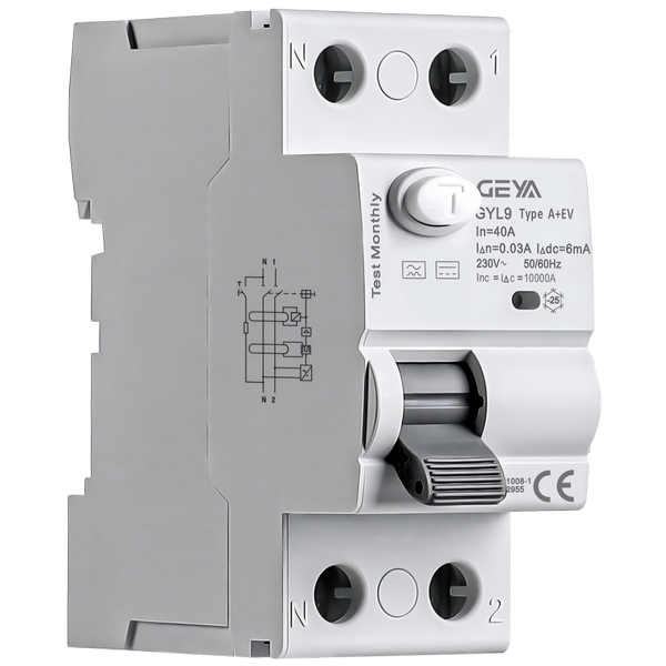 GYL9-A+EV 剩余電流動作斷路器（RCBO）