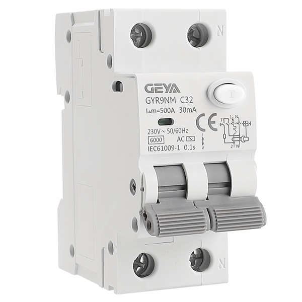 GYR9N系列剩余電流動作斷路器（RCBO）